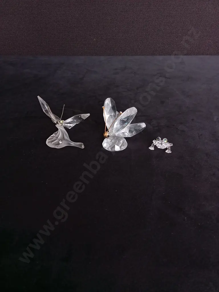 3 SWAROVSKI BUG CRYSTALS Image 1++