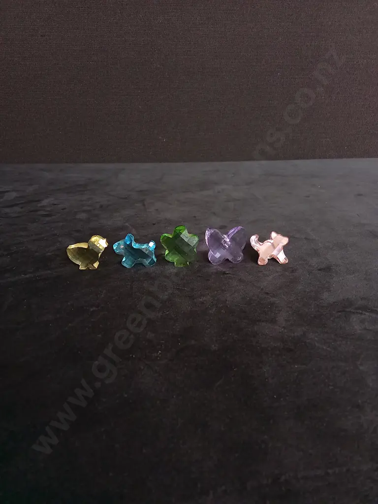 5 SWAROVSKI CRYSTALS Image 1++