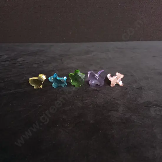 5 SWAROVSKI CRYSTALS