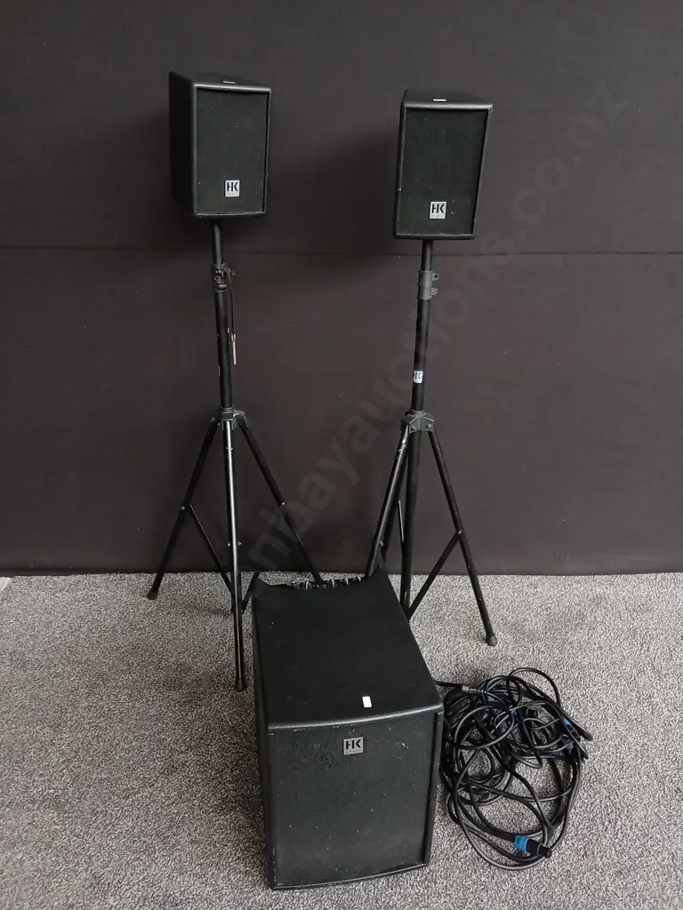 HK AUDIO L.U.C.A.S. AUDIO IMPACT 1200W ACTIVE PA SYSTEM Image 1++