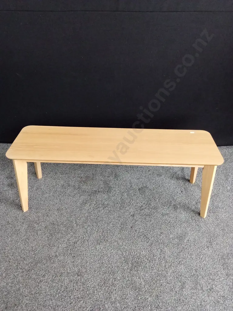 EXTENDIBLE TABLE WITH BENCH SEAT AND 2 GREEN DINING CHAIRS EXTENDED TABLE L1.625 H75CM BRAND NEW EX-SHOWHOME Image 1++