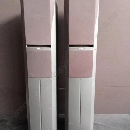 PAIR OF B&W DM 308 MODEL FLOOR SPEAKERS, 106CM TALL