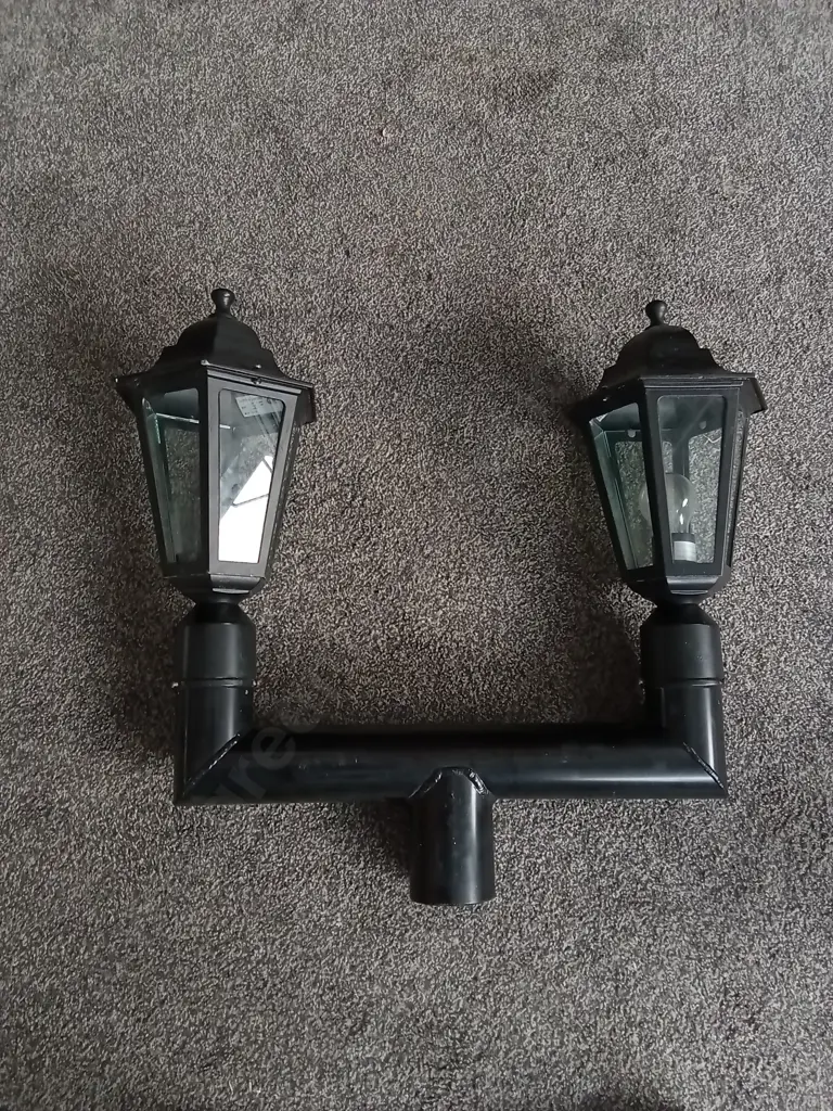 LOT OF STREET LAMPS, 8 SINGLES (OR 4 DOUBLES),  H 2.5 M Image 1++