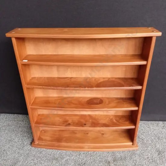 WOODEN SHELF L78CM H83CM D17CM