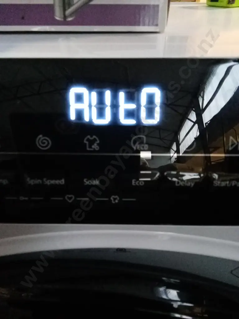 HAIER INVERTER 7.5KG FRONT LOADER WASHING MACHINE MODEL HWF75AW3 POWERS ON AND WORKING Image 1++
