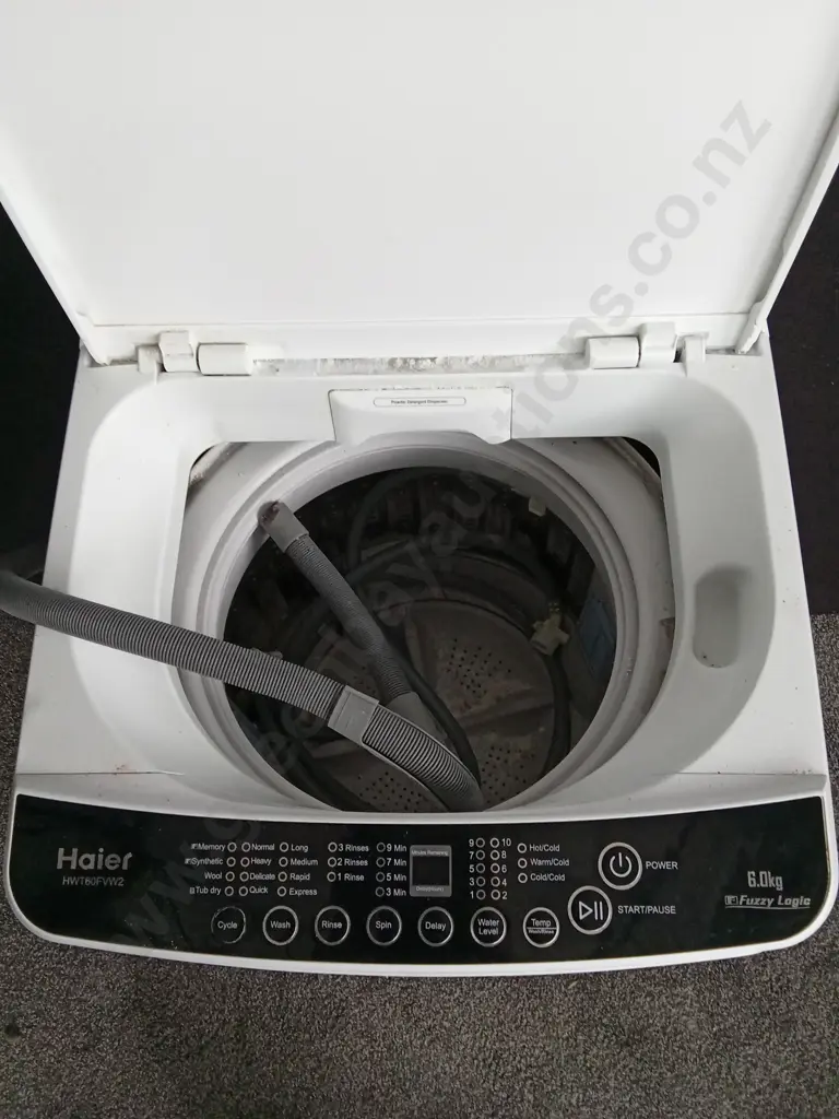 HAIER HWT60FVW2 WASHING MACHINE WORKING Image 1++