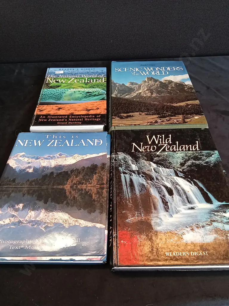 4 NEW ZEALAND BOOKS Image 1++