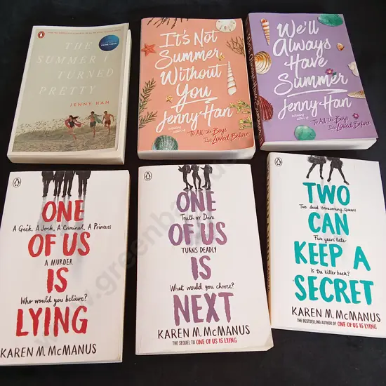 6 BOOKS FROM 2 SERIES
