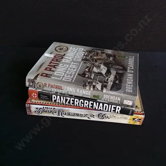 3 BOOKS ON HISTORY