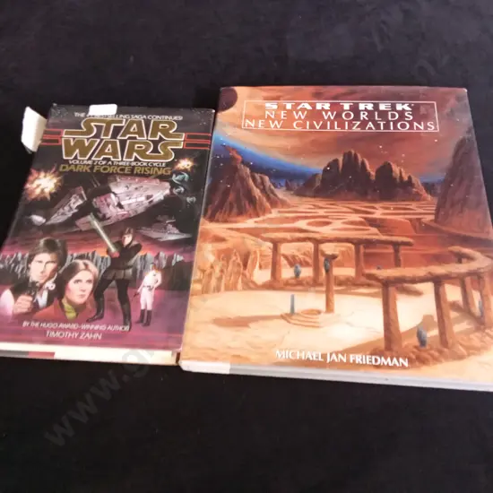 2 STAR WARS BOOKS