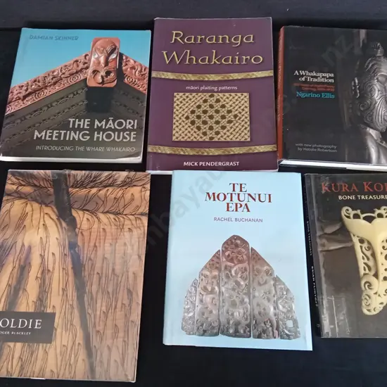 6 MĀORI BOOKS