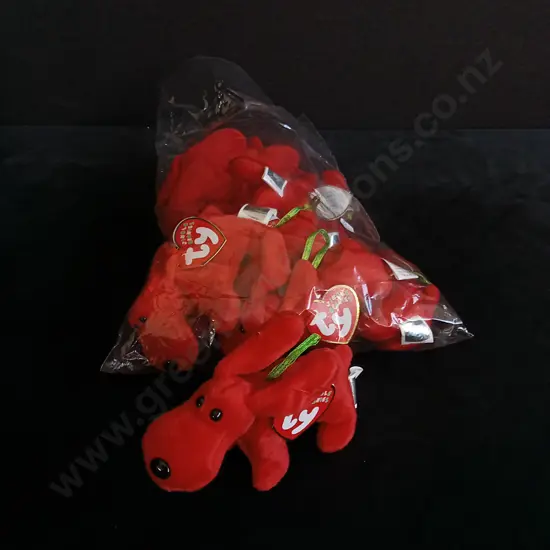 BRAND NEW BAG OF 12 TY BEANIE BABIES "ROVER"