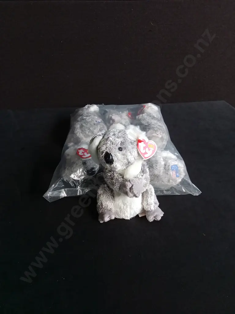 BRAND NEW 6 PACK OF TY BEANIE BABIES KOALAS KOOWEE Image 1++