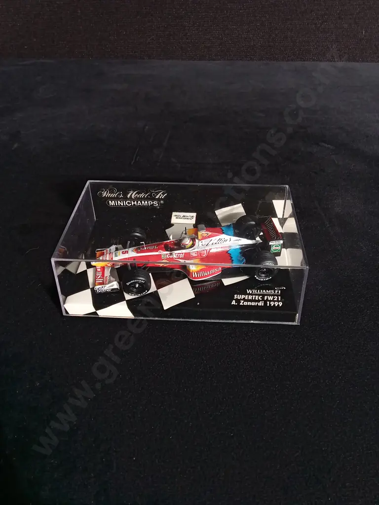 1:43 SCALE MINICHAMPS DIE CAST SUPERTEC FW21 FORMULA 1 MODEL Image 1++