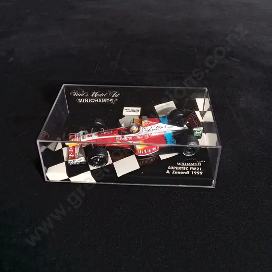 1:43 SCALE MINICHAMPS DIE CAST SUPERTEC FW21 FORMULA 1 MODEL