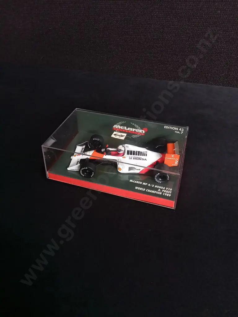 1:43 SCALE MINICHAMPS DIE CAST MCLAREN MP 4/5 FORMULA 1 MODEL Image 1++