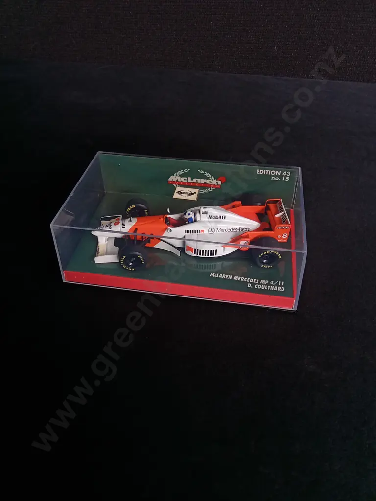 1:43 SCALE MINICHAMPS DIE CAST MCLAREN MP 4/11 FORMULA 1 MODEL Image 1++
