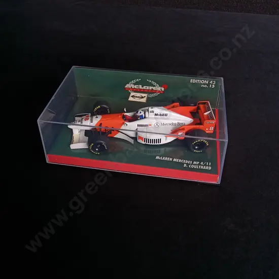 1:43 SCALE MINICHAMPS DIE CAST MCLAREN MP 4/11 FORMULA 1 MODEL