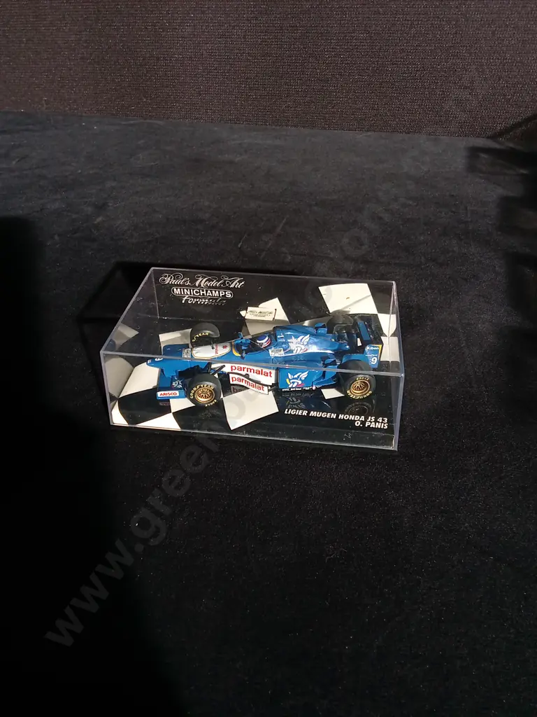 1:43 SCALE MINICHAMPS DIE CAST LIGIER MUGEN HONDA JS 43 FORMULA 1 MODEL Image 1++