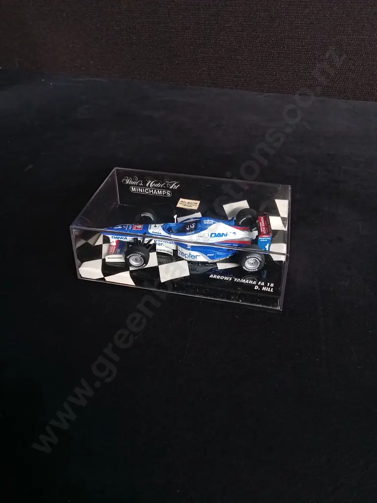 1:43 SCALE MINICHAMPS DIE CAST ARROWS YAMAHA FA 18 FORMULA 1 MODEL Image 1++