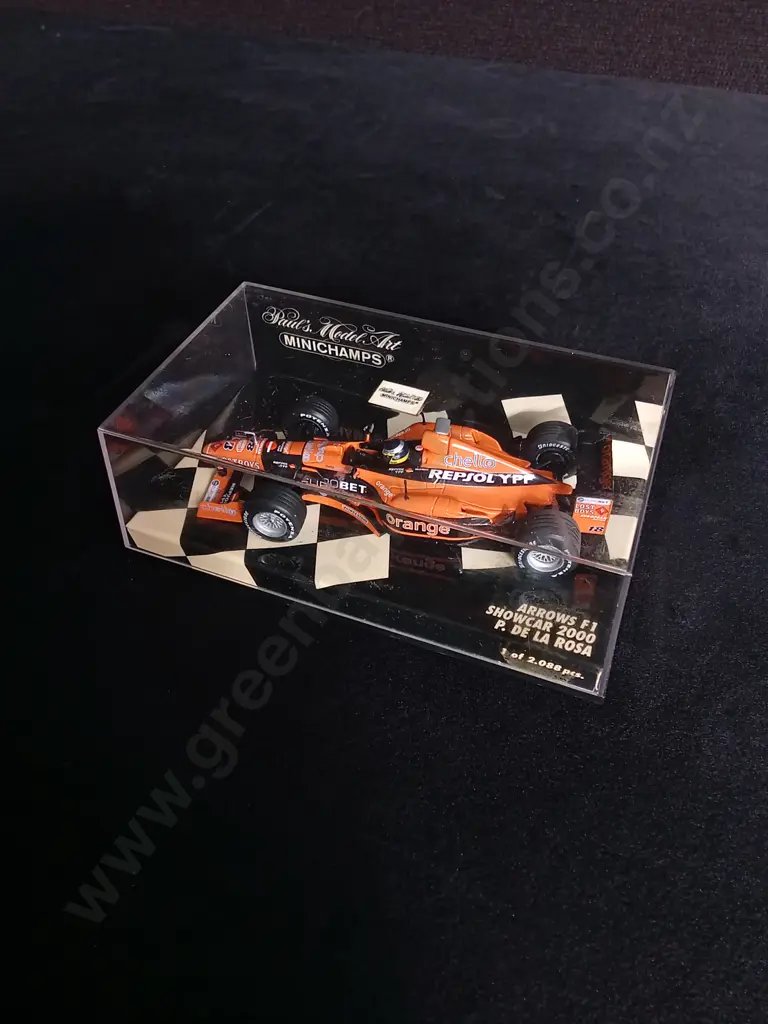 1:43 SCALE MINICHAMPS DIE CAST ARROWS SHOWCAR 2000 FORMULA 1 MODEL Image 1++