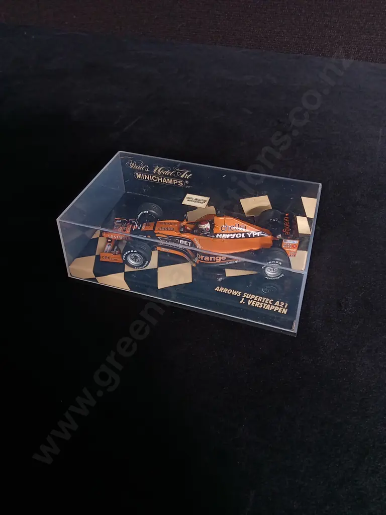 1:43 SCALE MINICHAMPS DIE CAST ARROWS SUPERTEC A21 FORMULA 1 MODEL Image 1++