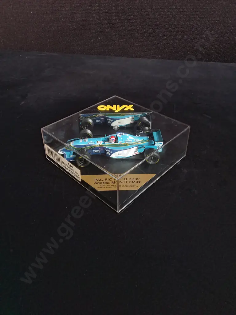 1:43 SCALE ONYX DIE CAST PACIFIC FORD PR02 FORMULA 1 MODEL Image 1++
