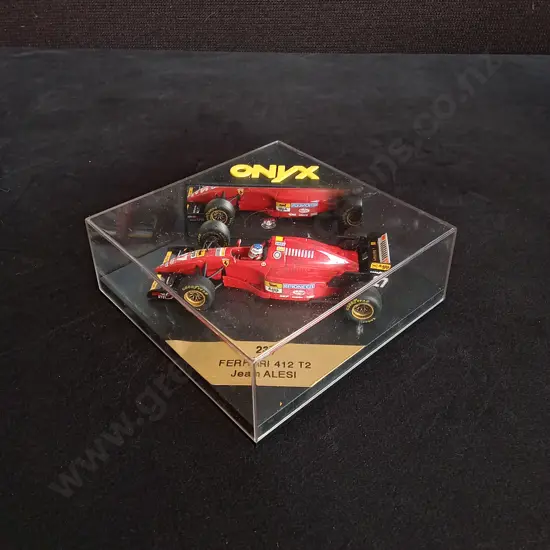 1:43 SCALE ONYX DIE CAST FERRARI 412 T2 MODEL