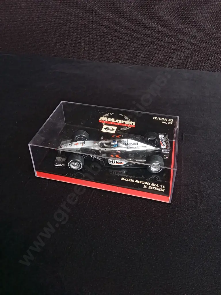 1:43 SCALE MINICHAMPS DIE CAST MCLAREN MERCEDES MP4/15 FORMULA 1 MODEL Image 1++