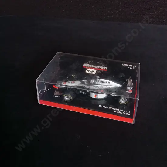 1:43 SCALE MINICHAMPS DIE CAST MCLAREN MP4/12 MODEL