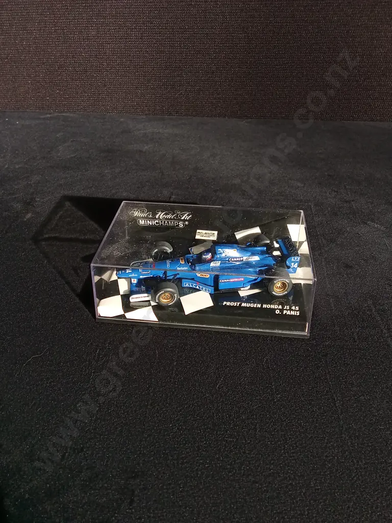 1:43 SCALE MINICHAMPS DIE CAST PROST MUGEN HONDA JS 45 FORMULA 1 MODEL Image 1++