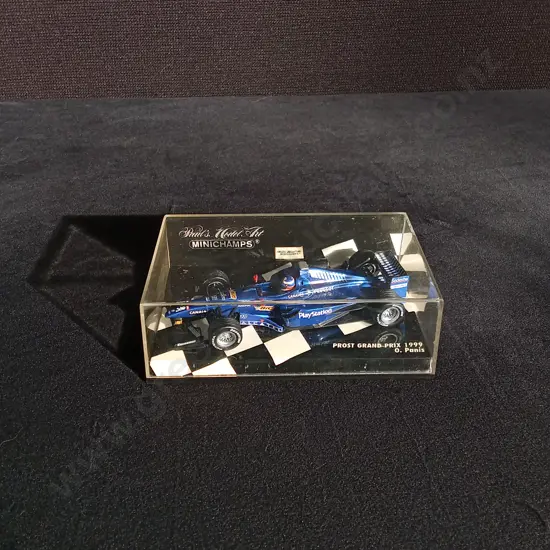 1:43 SCALE MINICHAMPS DIE CAST PROST GRAND PRIX 1999 FORMULA 1 MODEL