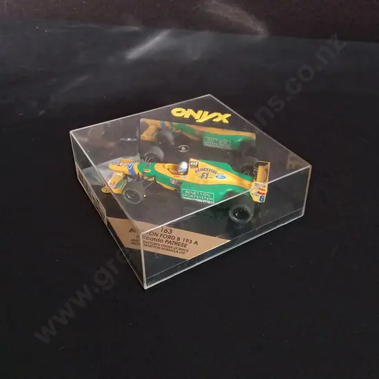 1:43 SCALE ONYX DIE CAST BENETTON FORD B 193 FORMULA 1 MODEL