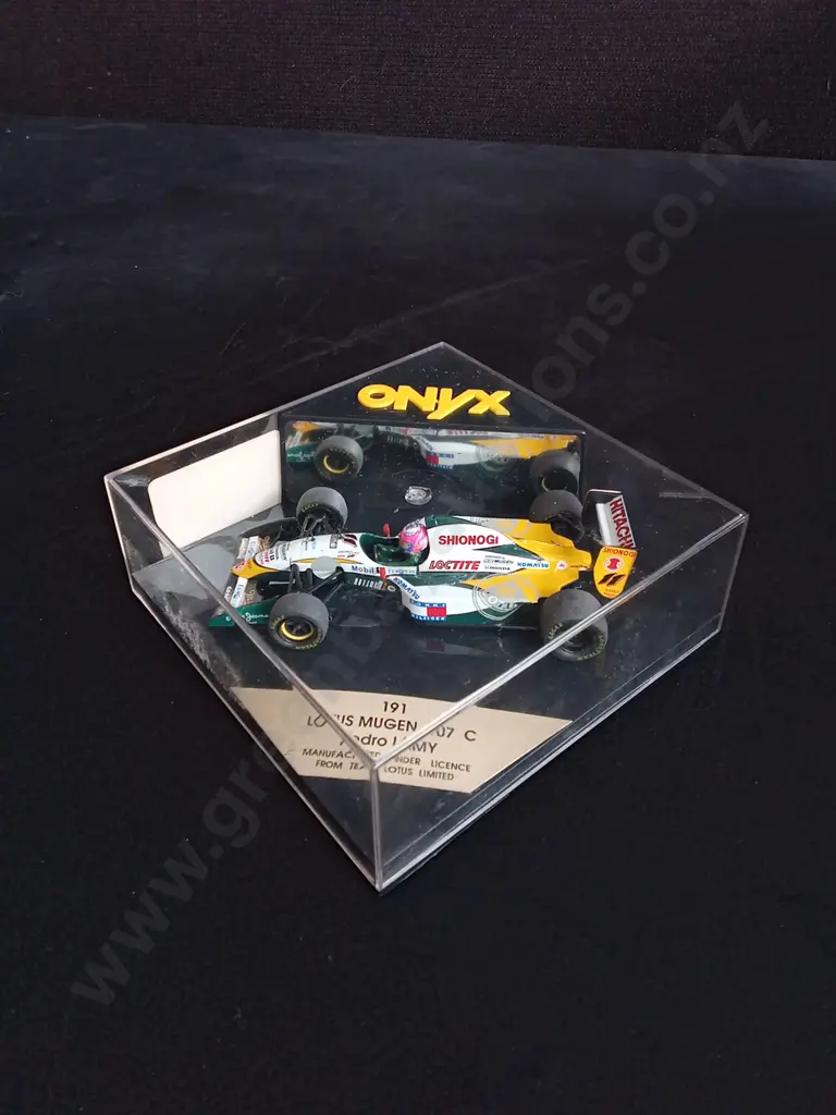 1:43 SCALE ONYX DIE CAST LOTUS MUGEN 107 C MODEL Image 1++