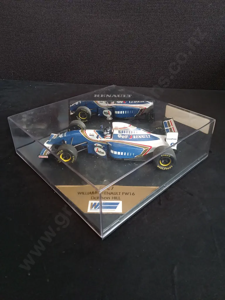 1:43 SCALE WILLIAMS RENAULT FW16 FORMULA 1 MODEL Image 1++