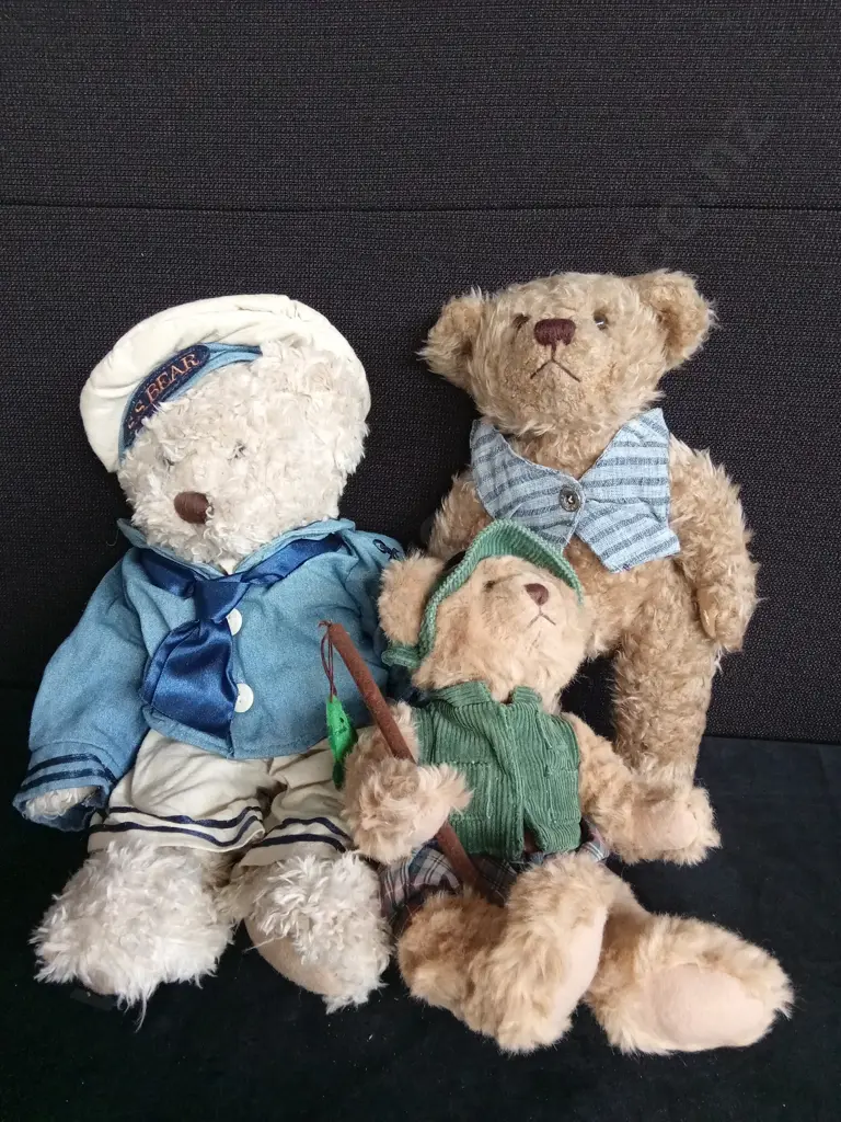6 SAILOR THEMED TEDDY BEARS Image 1++