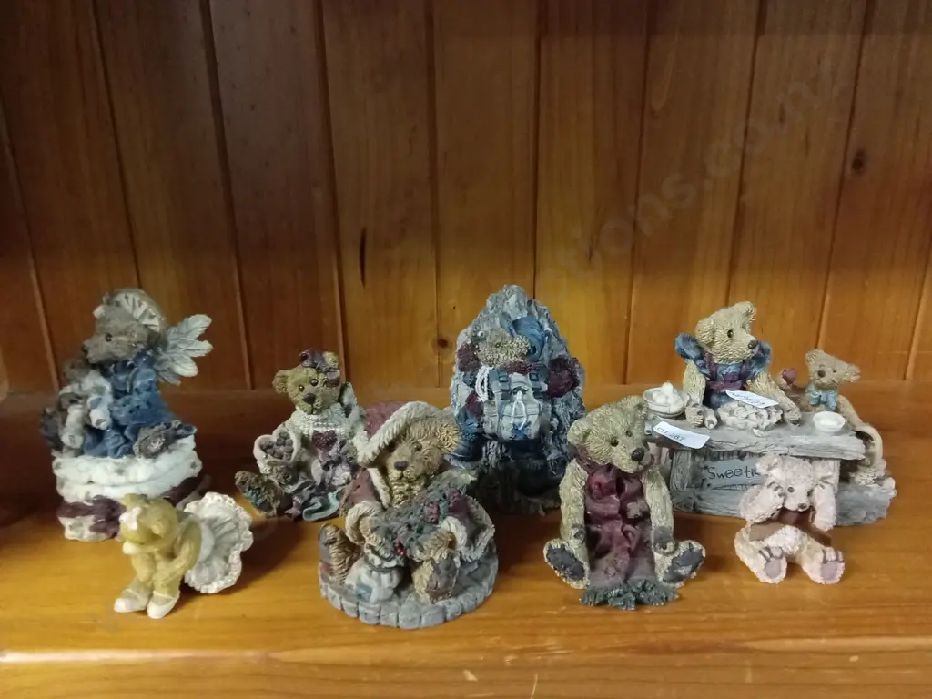 8 PIECES COLLECTION OF VINTAGE BOYDS BEARS & FRIENDS FIGURES Image 1++