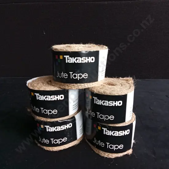 4 BRAND NEW TAKASHO JUTE TAPE