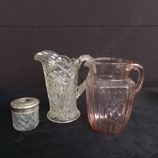 3 GLASS ITEMS