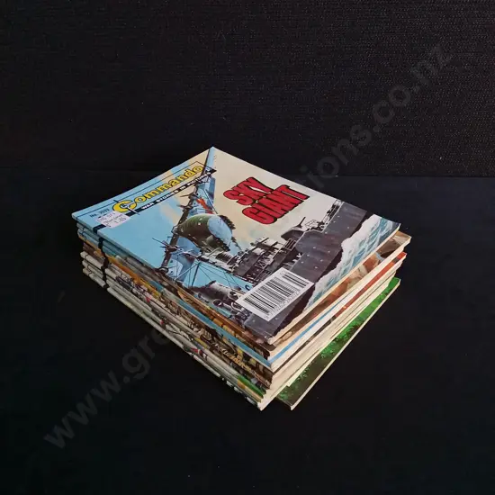15 PIECES VINTAGE COMMANDO WAR COMICS NO 2532-2567