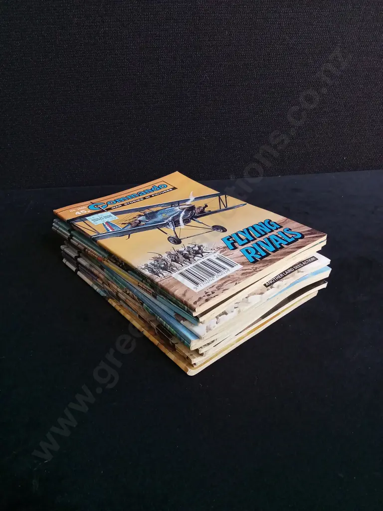 15 PIECES VINTAGE COMMANDO WAR COMICS NO 2680-2712 Image 1++