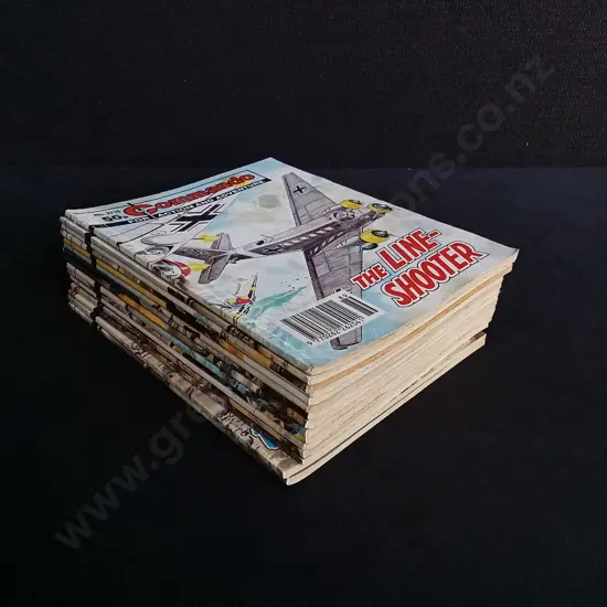 15 PIECES VINTAGE COMMANDO WAR COMICS NO 2715-2780