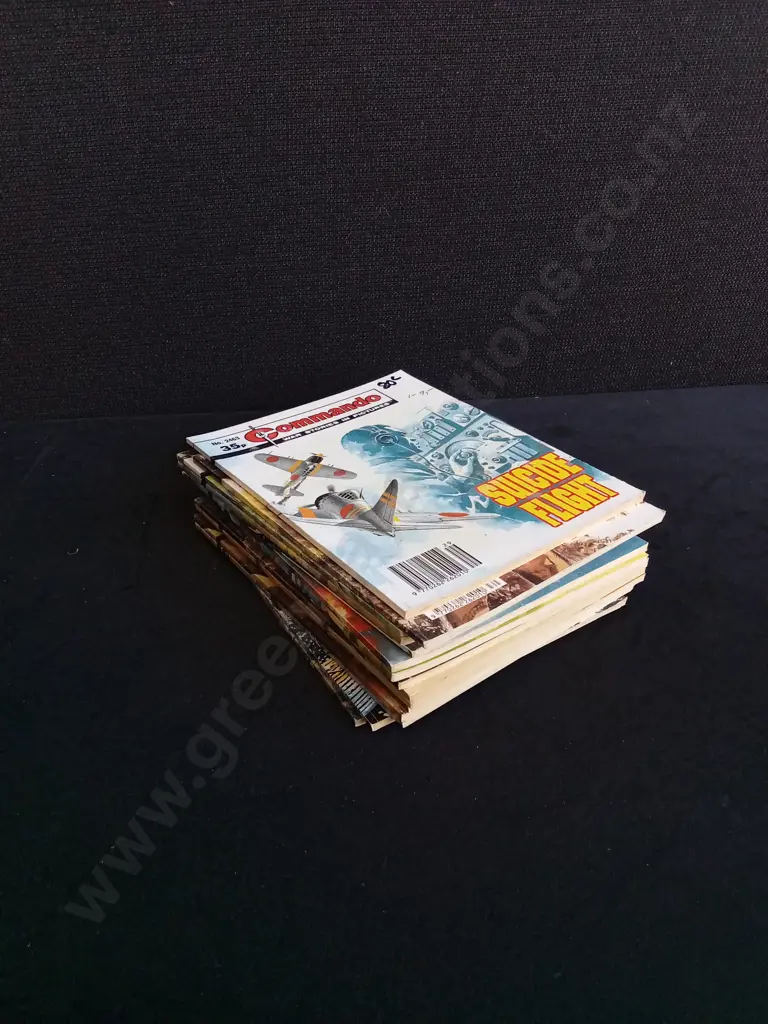 15 PIECES VINTAGE COMMANDO WAR COMICS NO 2463-2531 Image 1++