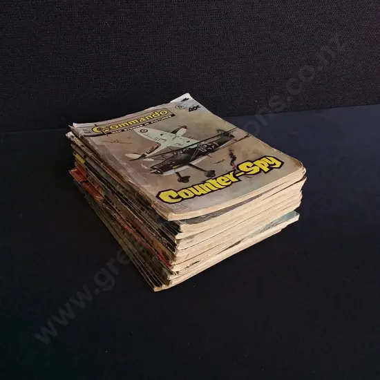 15 PIECES VINTAGE COMMANDO WAR COMICS NO 864-1053