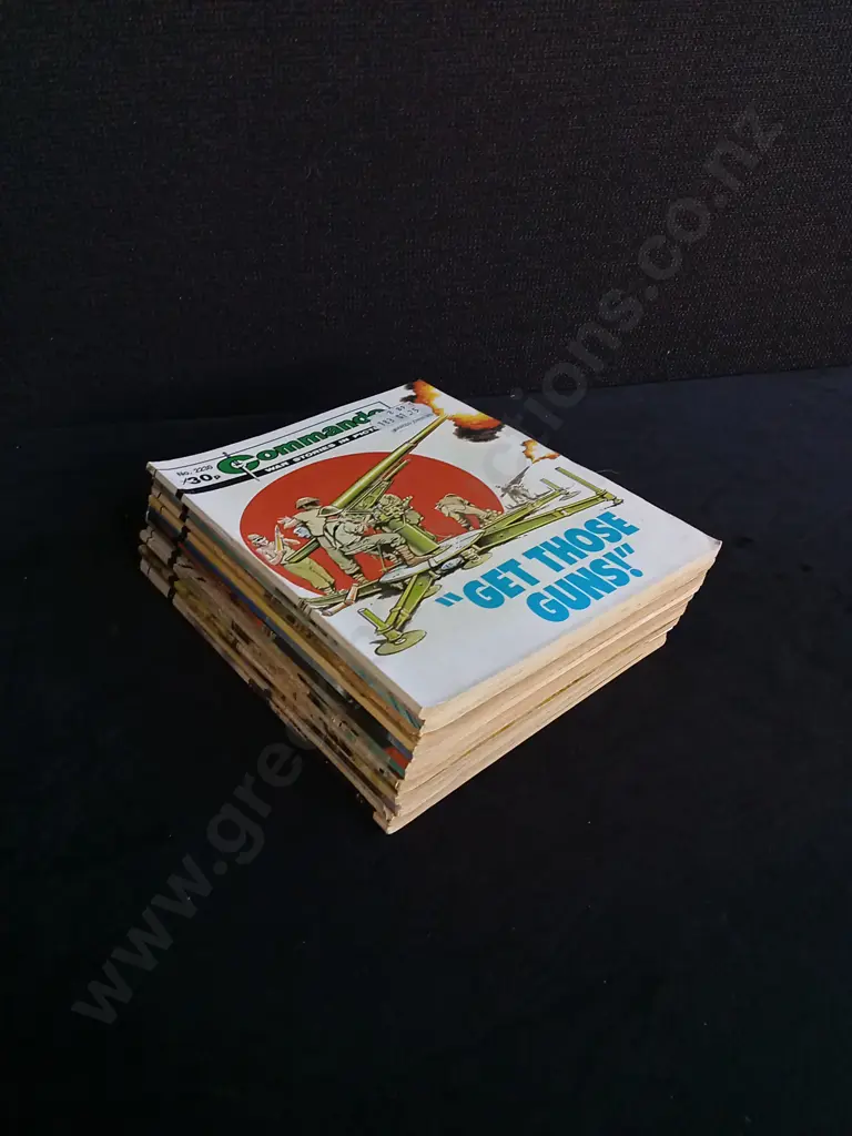15 PIECES VINTAGE COMMANDO WAR COMICS NO 2230-2264 Image 1++