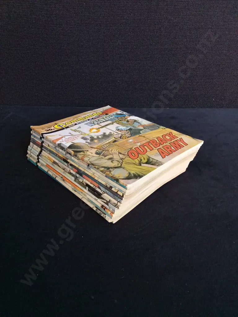 15 PIECES VINTAGE COMMANDO WAR COMICS NO 2266-2300 Image 1++