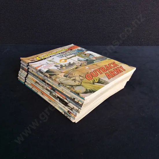 15 PIECES VINTAGE COMMANDO WAR COMICS NO 2266-2300
