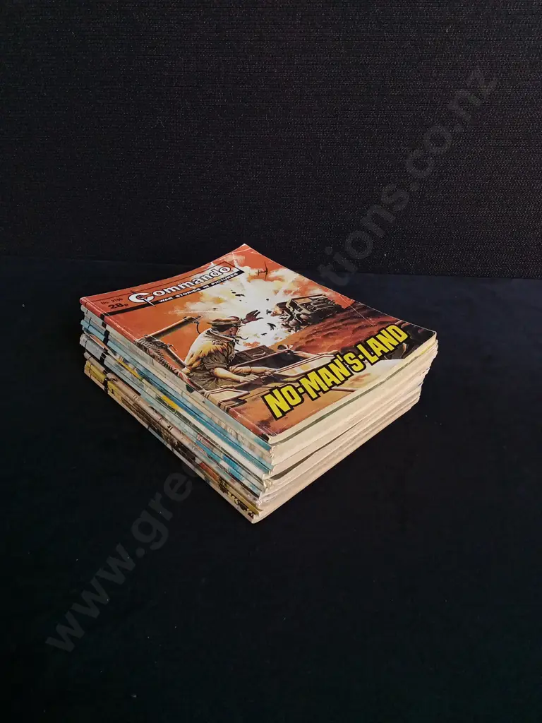 15 PIECES VINTAGE COMMANDO WAR COMICS NO 2180-2229 Image 1++