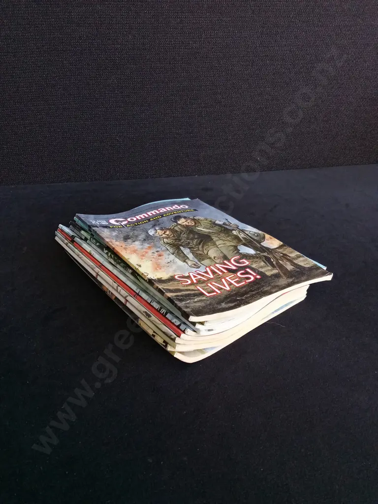 11 PIECES VINTAGE COMMANDO WAR COMICS NO 4036-4152 Image 1++