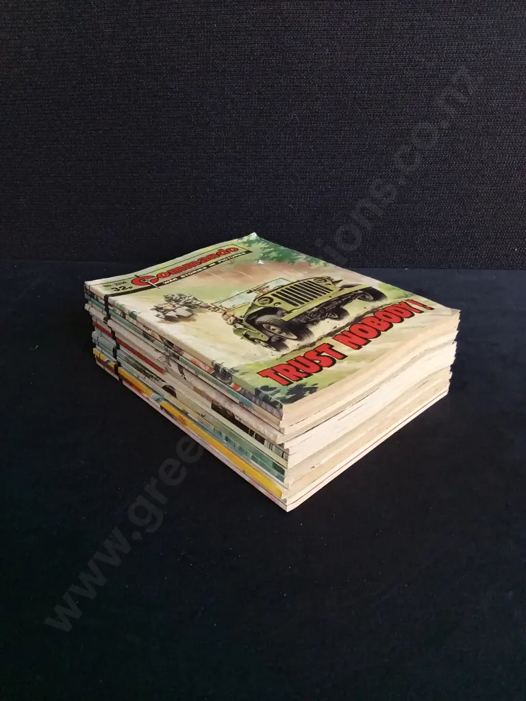 15 PIECES VINTAGE COMMANDO WAR COMICS NO 2336-2415 Image 1++